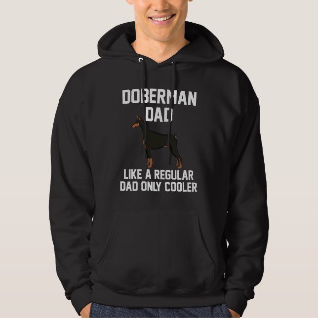 Moletom Pai Engraçado Doberman (Frente)