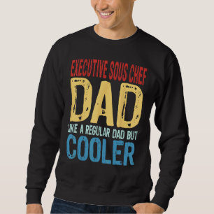 Moletom Pai Executivo Sous Chef Masculino   Como um Pai No