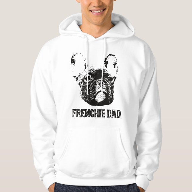 Moletom Pai Frenchie Francês - Pai Bulldog Francês (Frente)