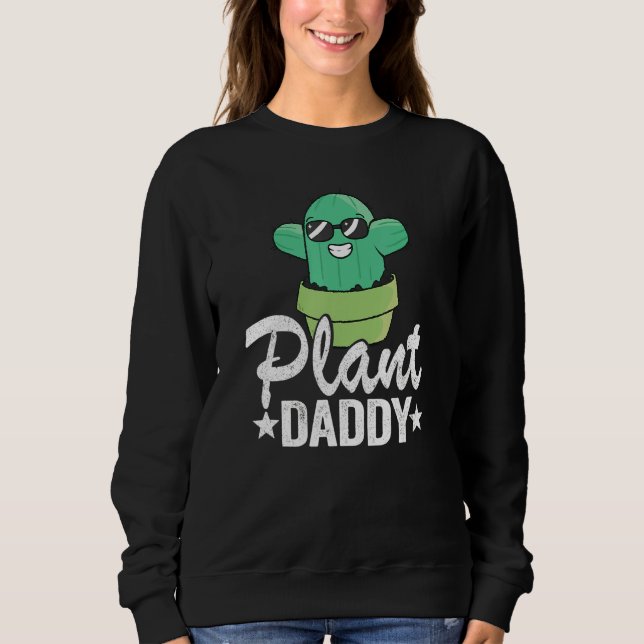 Moletom Pai Funny Cactus Gardener Piadas de Mens (Frente)