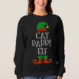 Moletom Pai Gato Elf Natal Coincríveis Família Paja