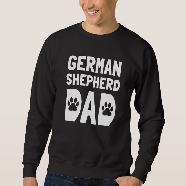 Moletom Pai german shepherd (Frente)
