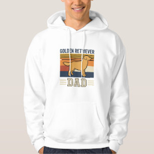 Moletom Pai Golden Retriever Cão Retro