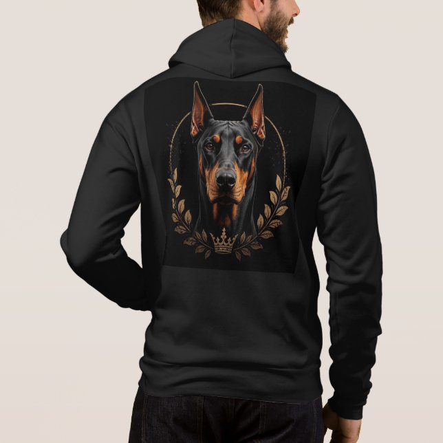 Moletom Pai Mãe Doberman (Verso)
