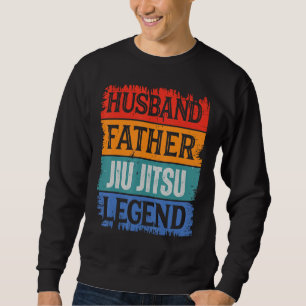 Moletom Pai Marido Lenda do JIU JITSU Orgulhoso Pai Retro