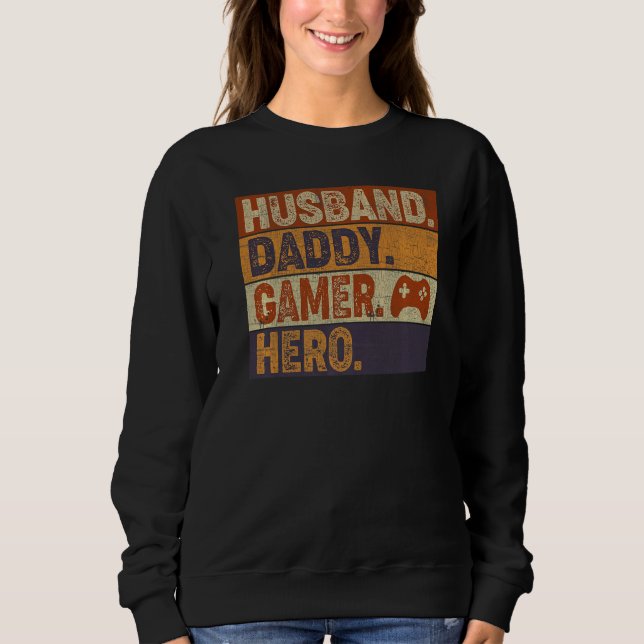 Moletom Pai Marido Padre Gamer Jogos (Frente)