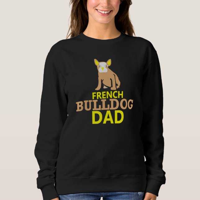 Moletom Pai Mens French Bulldog (Frente)