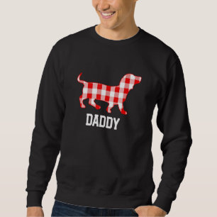 Moletom Pai Mens Weenie Dog Xadrez Pajama