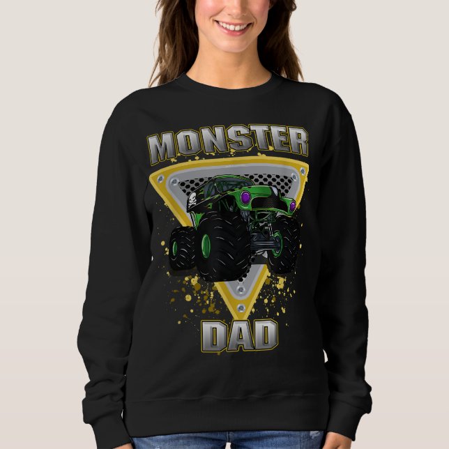 Moletom Pai Monster Truck (Frente)