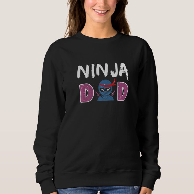 Moletom Pai Ninja Stealth Master Ninja (Frente)