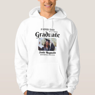 Moletom Pai Orgulhoso de um Graduado em 2026 Personalizado