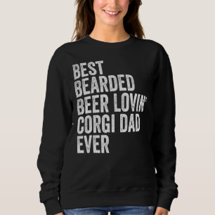 Moletom Pai Pet Dog Ow De Beer Lovin Corgi De Melhor Mama