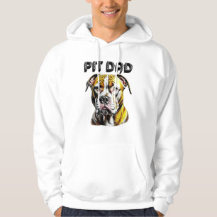 Moletom Pai Pit Bull   Amantes de Cachorros 