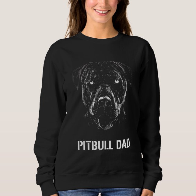 Moletom Pai Pitbull do Cão Militar (Frente)