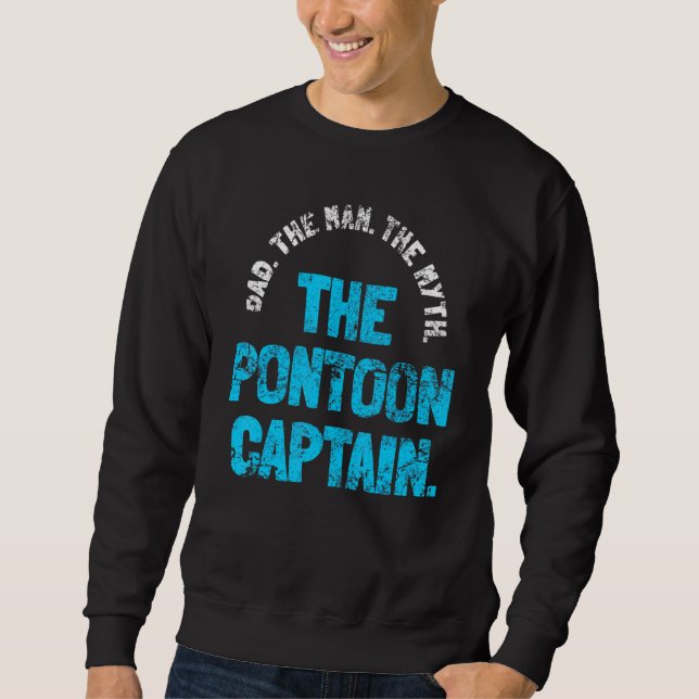 Moletom Pai Pontoon Capitão Boat (Frente)
