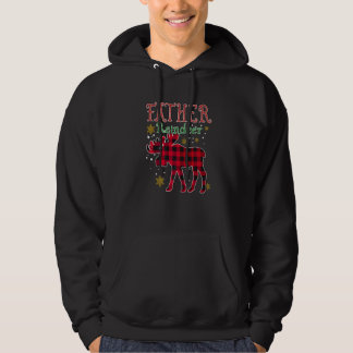 Moletom Pai Rena Vermelho Xadrez Pijama Família Combinando