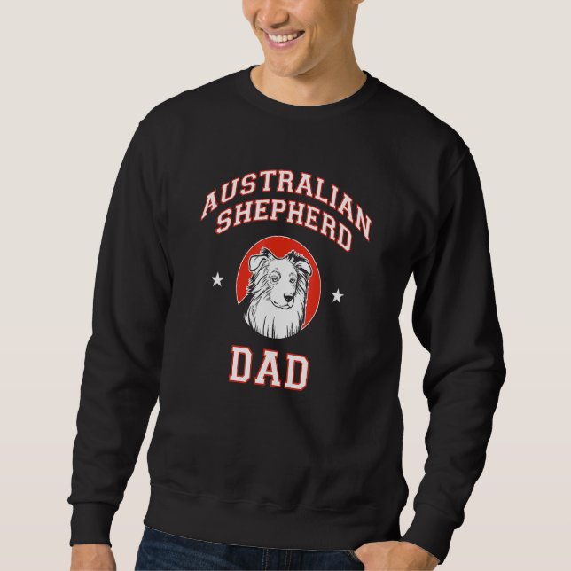 Moletom Pai Shepherd australiano (Frente)