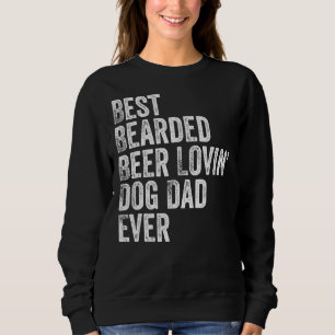 Moletom Pai T-Pet Proprietário do Cão Adorador de Cerveja 