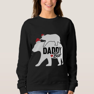 Moletom Pai Urso Natal Pai X Mas Bonito Filha Filho