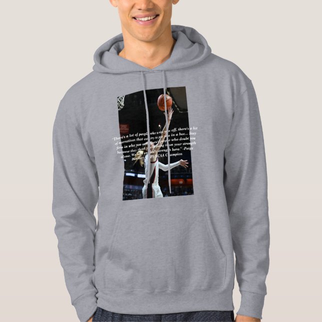 Moletom Paige - Cinza Hoodie (Frente)