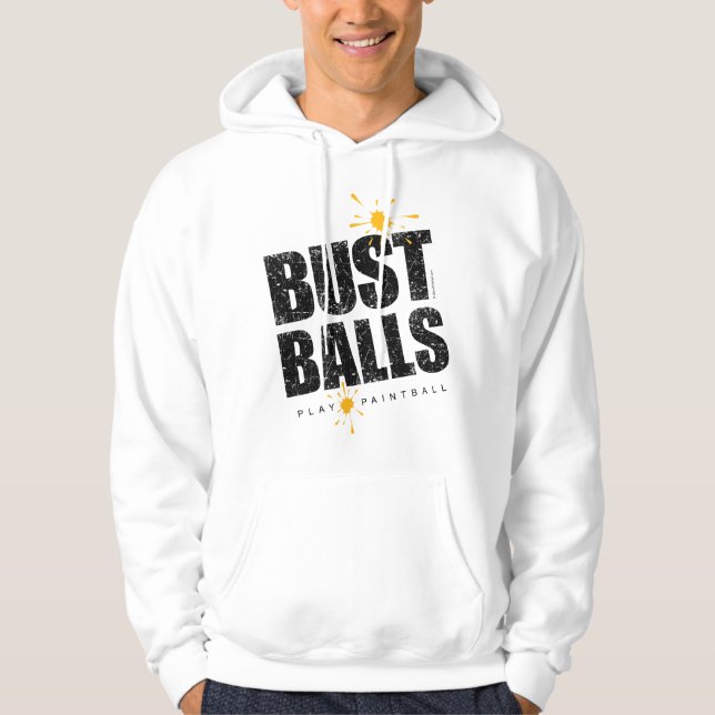 Moletom Paintball Bust Balls Hoodie (Frente)