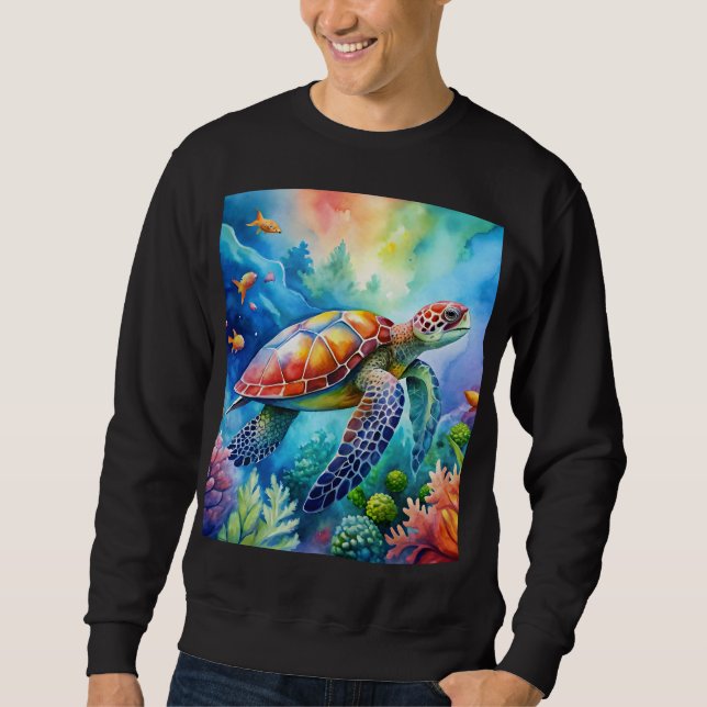 Moletom Painted Sea Turtle  (Frente)