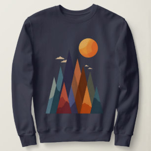 Moletom Paisagem com Montanhas e Sol