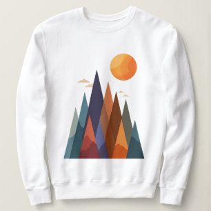 Moletom Paisagem com Montanhas e Sol