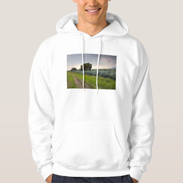 Moletom Paisagem da agave azul (Frente)