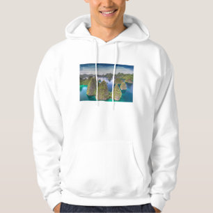 Moletom Paisagem da Ilha Wayag, Indonésia