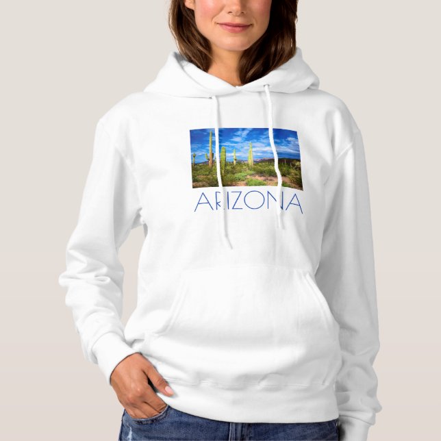 Moletom Paisagem de cacto do deserto, Arizona (Frente)