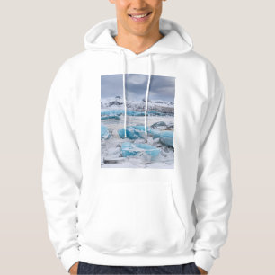 Moletom Paisagem de gelo glaciar, Islândia