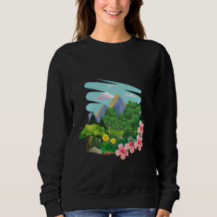 Moletom Paisagem de Montanha Tropical