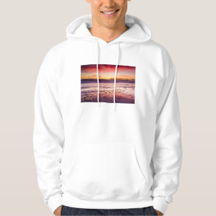 Moletom Paisagem marinha e píer ao pôr do sol, CA