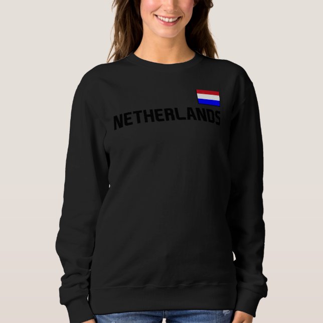 Moletom Países Baixos Flag Dutch Pride Nederland Internati (Frente)
