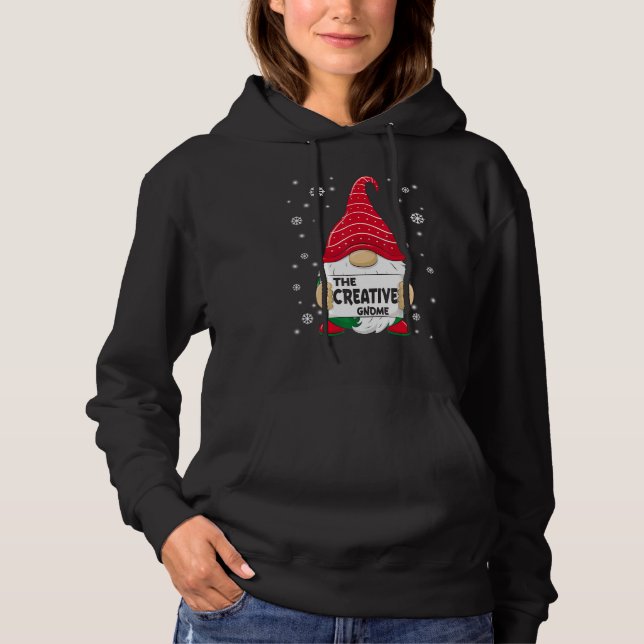 Moletom Pajama de Natal da Família Creative Gnome (Frente)