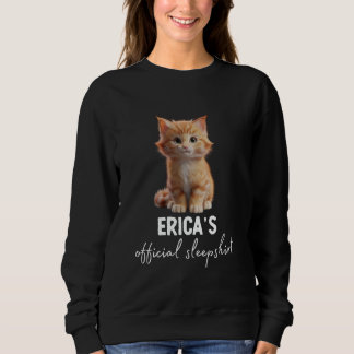 Moletom Pajama Gato Oficial Da ERICA