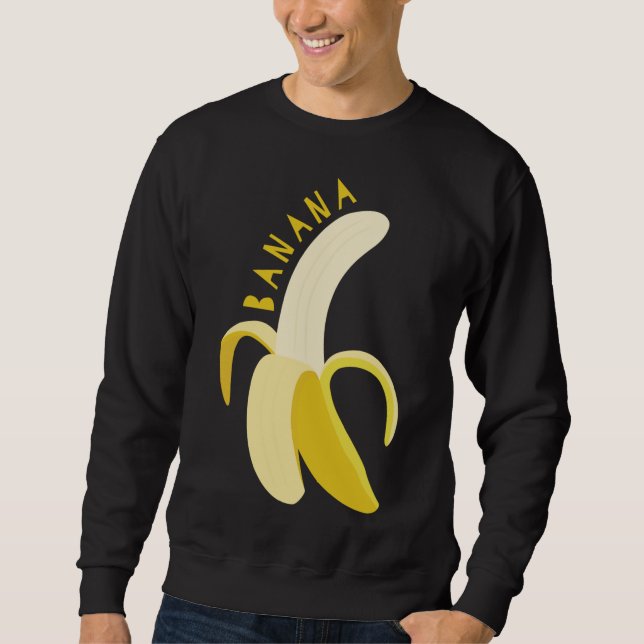 Moletom Palavra de Banana com Fruta (Frente)