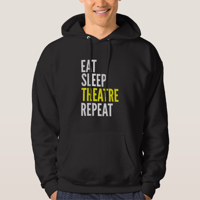 Moletom Palco Ator Gift T - Repetir a Atriz do Sono (Frente)