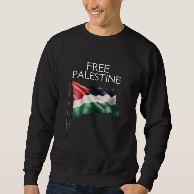 Moletom Palestina Bandeira Liberdade para Gaza (Frente)