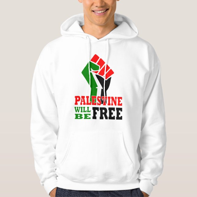 Moletom Palestina estará livre (Frente)