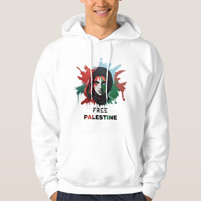 Moletom palestina livre (Frente)