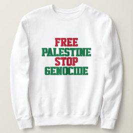Moletom Palestina livre pára o genocídio