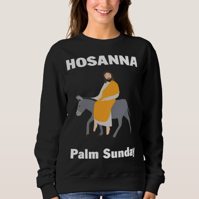 Moletom Palm Sunday Hosanna to the Son of David  5 (Frente)