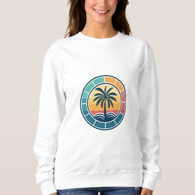 Moletom Palm Tree Motif Sweet (Frente)