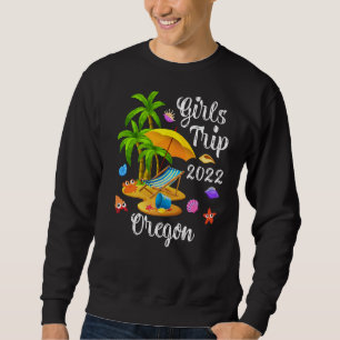 Moletom Palm Tree Summer Vacation Girls Trip 2022 Oregon B