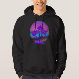 Moletom Palm Trees Summer Vibes Retro 90s Tropic Vaporwave