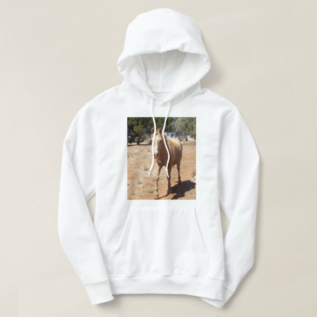 Moletom Palomino Horse Saudação, (Frente do Design)