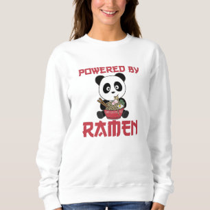 Moletom Panda Acionada Por Ramen Sweet Kawaii Noodles Bear