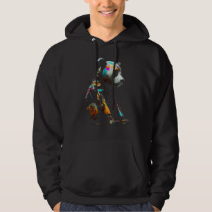 Moletom Panda Art Colorful Fantasy Animal Robot Panda